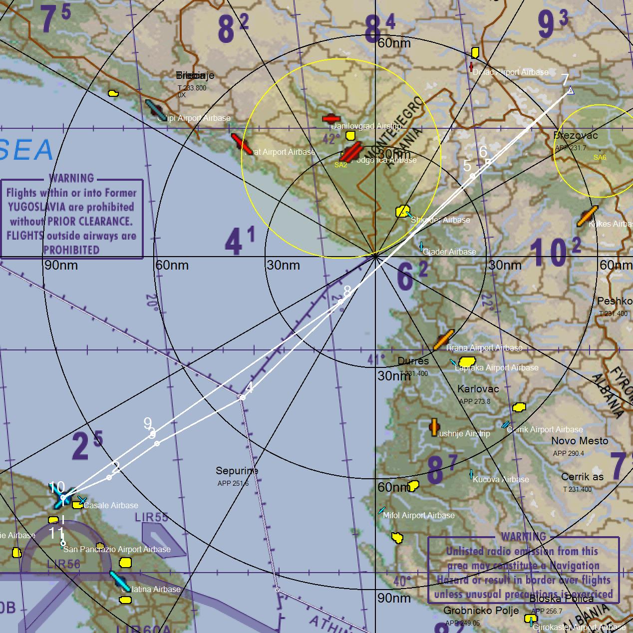 Flight Map